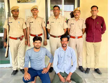 नोखा पुलिस व डीएसटी की नशे पर संयुक्त कार्रवाई: 100 ग्राम एमडी और बाइक को किया जब्त, दो आरोपी गिरफ्तार