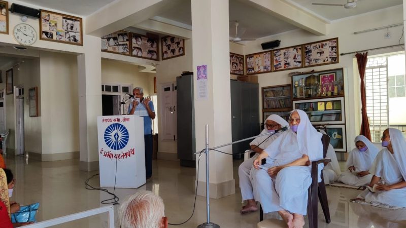 आचार्य महाप्रज्ञ का 15 वां महाप्रयाण दिवस मनाया: साध्वी राजीमती ने कहा- आचार्य तपोनिष्ठ, सत्यनिष्ठ और प्रयोगधर्मा थे