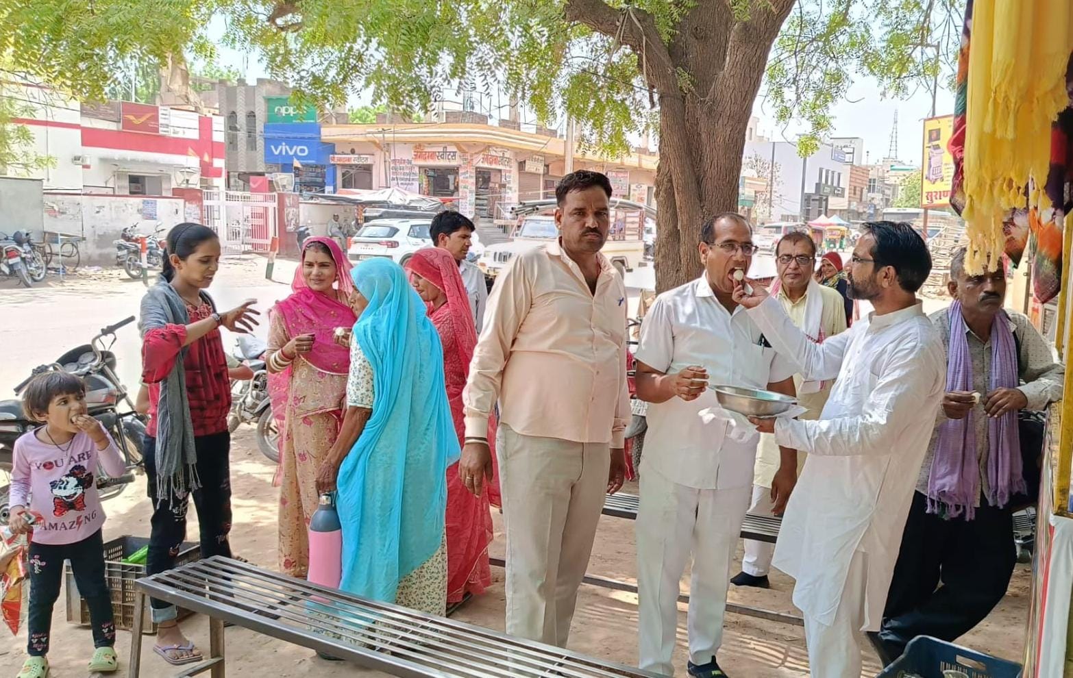 बीकानेर में केंद्रीय मंत्री जीत तय: 54 हजार वोटों से पीछे कांग्रेस के गोविंदराम; चौथी बार के सांसद होंगे अर्जुनराम मेघवाल, नोखा में जश्न का माहौल