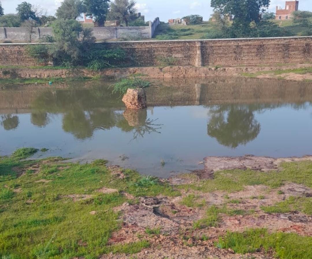 नोखा में तालाब में डूबने से चार बच्चियों की मौतः पानी भरने के लिए गईं थीं, पैर फिसलने से गहरे पानी में पहुंची