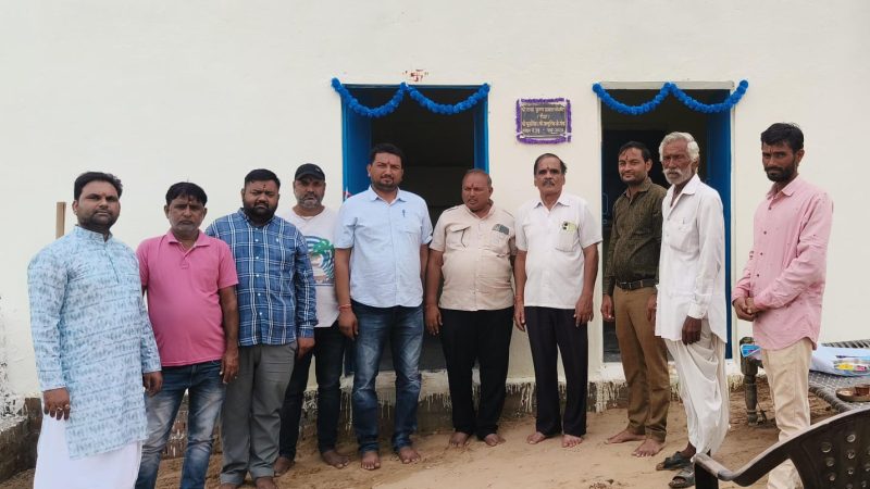 श्री राधाकृष्ण आवास योजना से रोड़ा में 38वां आवास मिला: धूड़सिंह के परिवार को मिला घर, वैदिक मन्त्रोचार कर किया गृह प्रवेश