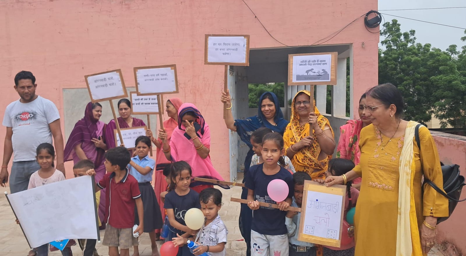 नोखा में आंगनबाड़ी केंद्रों पर बच्चों का प्रवेशोत्सव: 3 से 6 साल के बच्चों को खेल-खेल में मिलेगी शिक्षा, पोषाहार भी मिलेगा