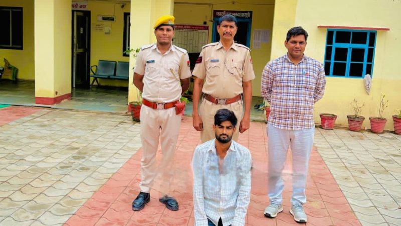 नोखा पुलिस की बड़ी कार्रवाई: 30 ग्राम एमडी के साथ तस्कर पकड़ा