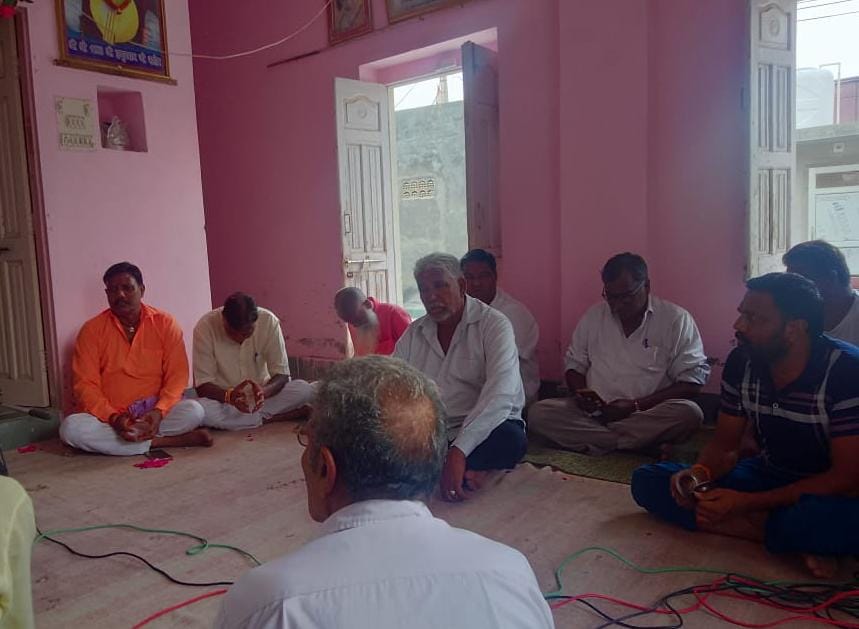 नोखा में महर्षि नवल भगवान का जन्मोत्सव: भजन संध्या का हुआ आयोजन, नवल भगवान के भजनों की दी प्रस्तुति