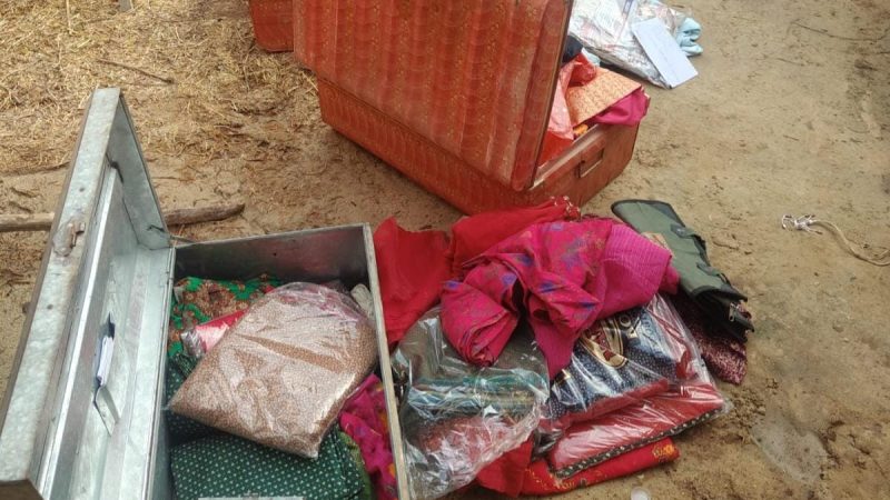 नोखा में 3 भाइयों के घरों में चोरी: 28 तोला सोना, 55 हजार रुपए की नकदी ले गए चोर