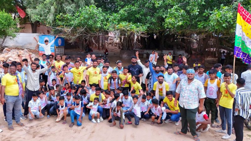 नोखागांव से रामदेवजी की खेजड़ी यात्रा निकली: शिवसंघ की ओर से 20 वीं यात्रा का आयोजन, नृत्य और भजनों के साथ पहुंचे श्रद्धालु