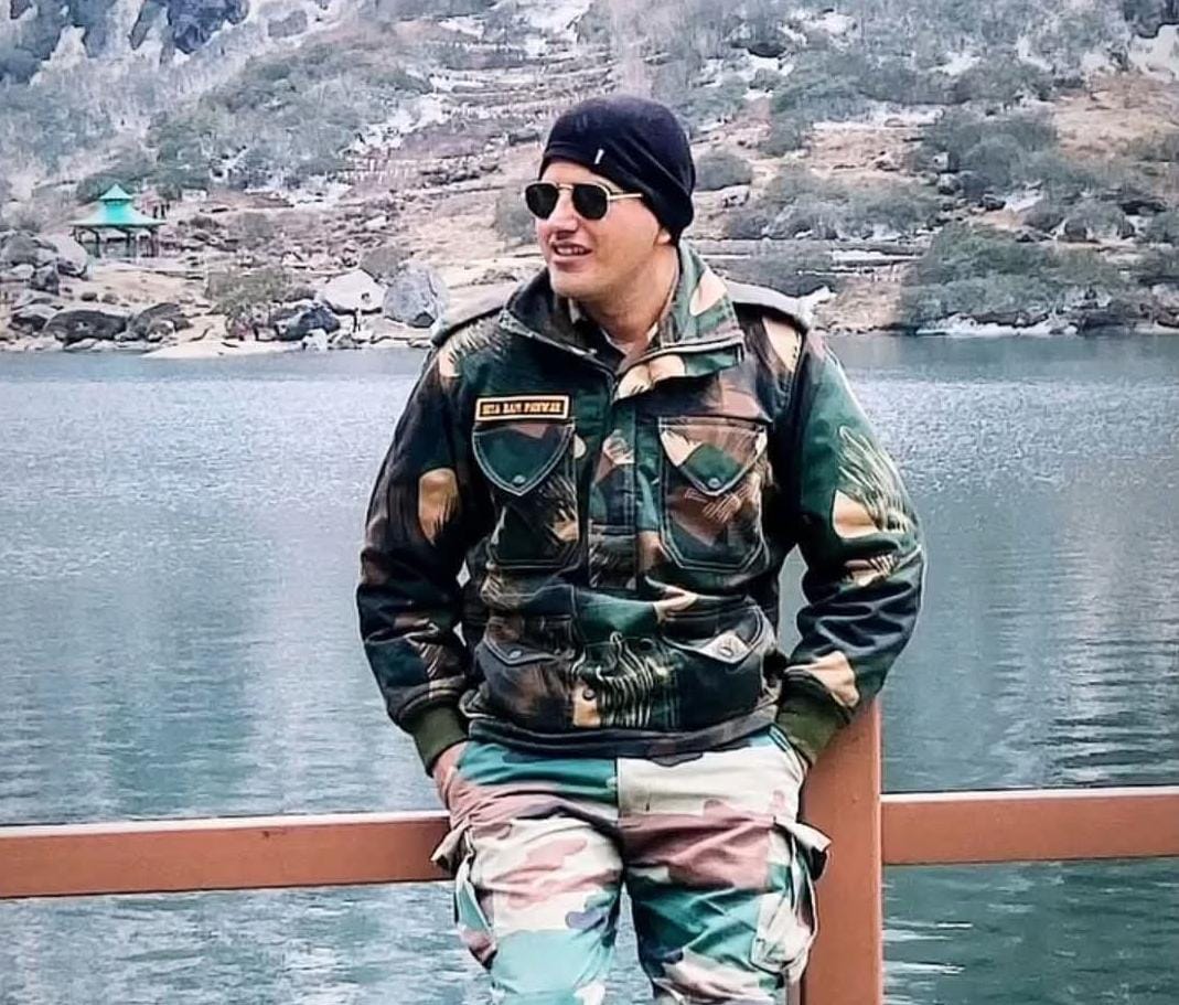 नोखा में आर्मी जवान को अज्ञात वाहन ने कुचला, मौत: सिर के ऊपर से निकला टायर, दोस्त गंभीर घायल, 7 दिन पहले छुट्टी पर आया था